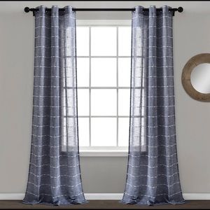 NEW Farmhouse curtain set of 2